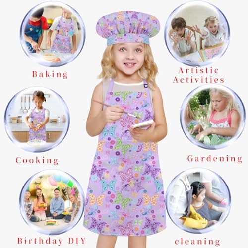 Kids Chef Apron Set