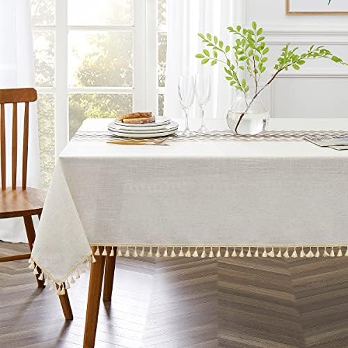 Luxury Embroidered Tablecloth for Dining Tables