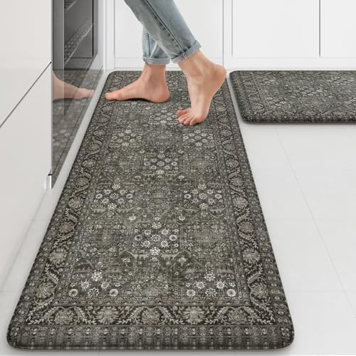 KIMODE Anti Fatigue Kitchen Mat 2PCS