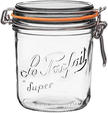 French Glass Preserving Jar