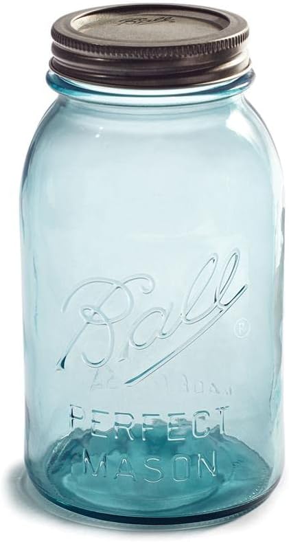 Vintage 1-quart Jars Set