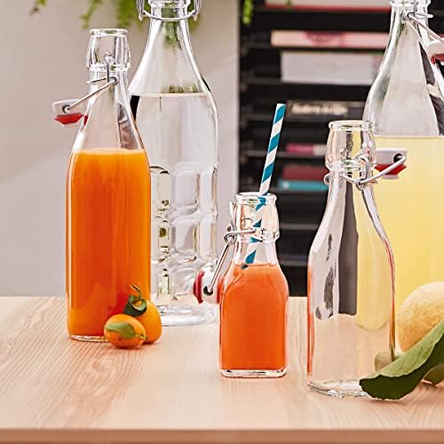 Bormioli Rocco Glass Swing Top Set 4x