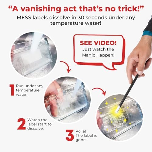 MESS Dissolvable Canning Labels