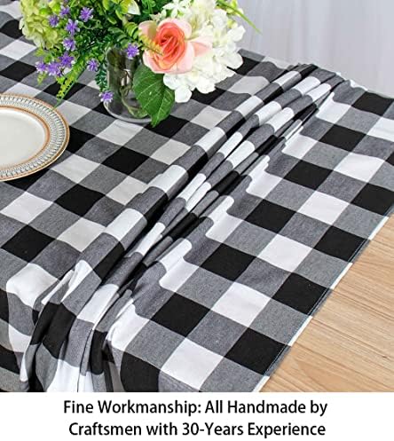 Beautiful Checked Square Tablecloth
