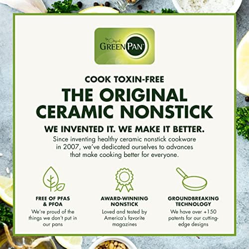 GreenPan Rio 16-Piece Cookware SetNonstick Durable and Safe for Home Kitchen