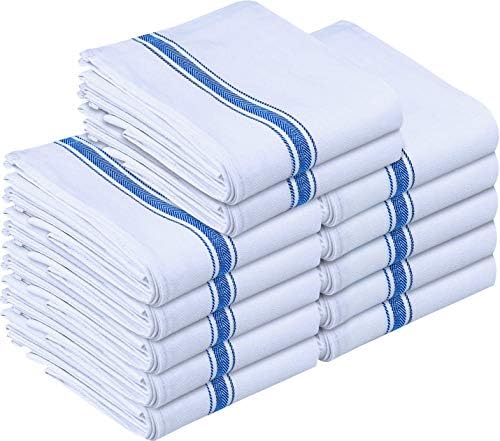 Utopia Towels - Luxury Blue Dish Towels - 12 Pack