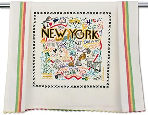 New York City Comfort Dish Towel Tumbler Set