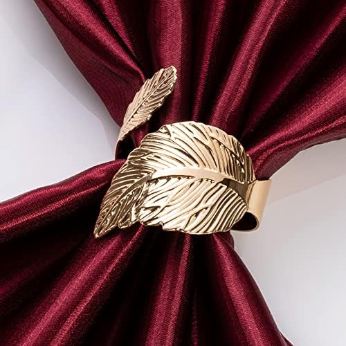 Stylish Metal Napkin Rings Set for All Occasions