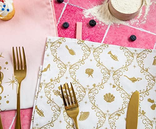 Disney Princess Tea Towel Set 2-Piece Dish Cloth