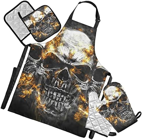 ALAZA Waterproof Apron Set