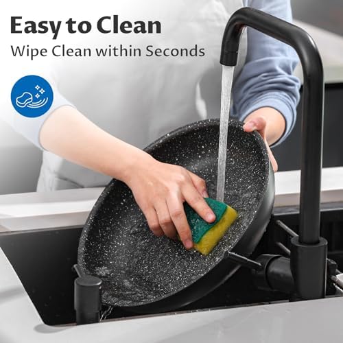 Sturdy Non-Stick Cookware Set for All Hobs