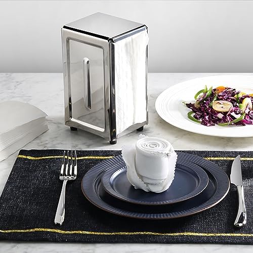 Sturdy Stainless Steel Napkin Dispenser