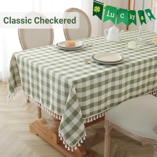 Exclusive Gingham Tablecloth