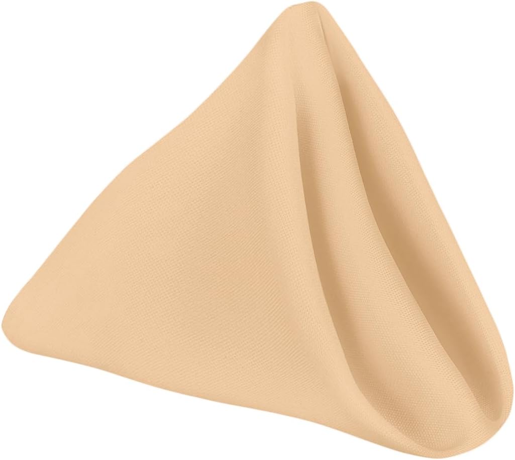 100 Polyester Durable Cloth Napkins 17x17