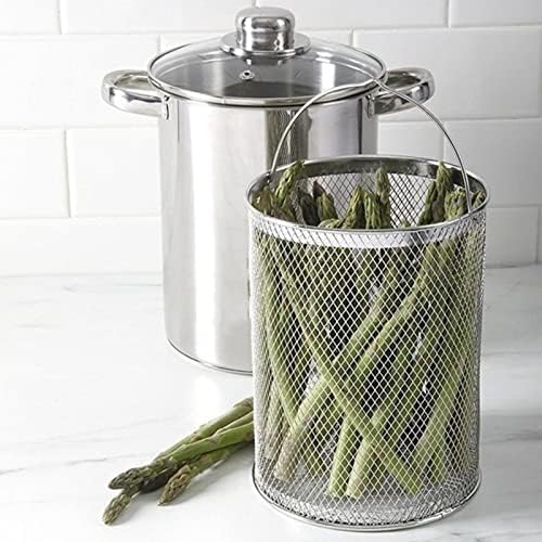 4 Quart Stainless Steel Asparagus Steamer Durable Versatile