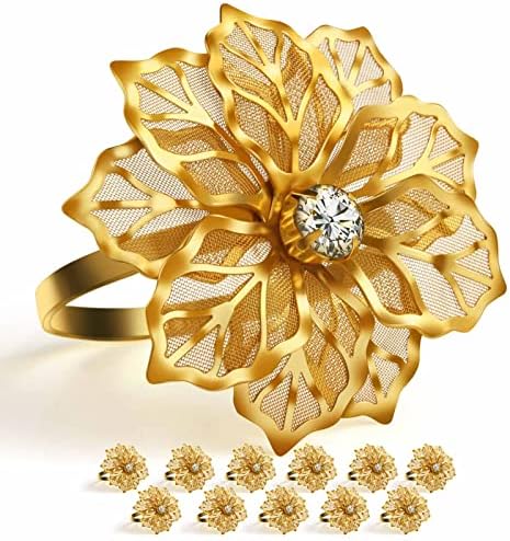 Breathtaking Rhinestone Napkin Rings