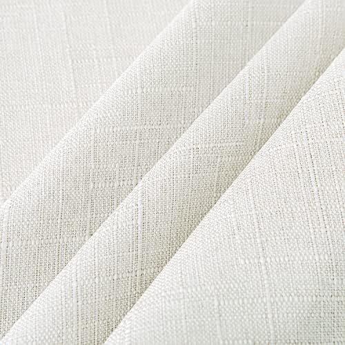 NLMUVW 42x42 inch Water-Resistant Linen Tablecloth