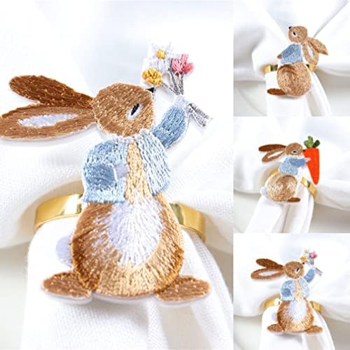 Easter Napkin Rings Set of 6