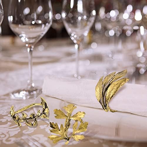 Herb Napkin Rings Set