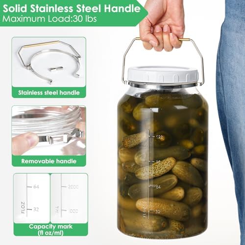 15 Gallon Glass Jar BPA Free