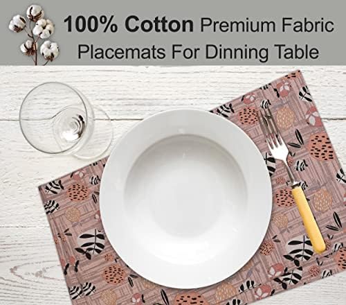 100 Cotton Placemats - Rustic Home