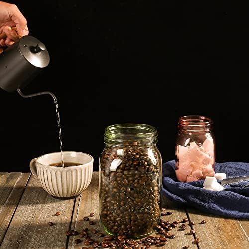 Amzcku 32 OZ Mason Jars