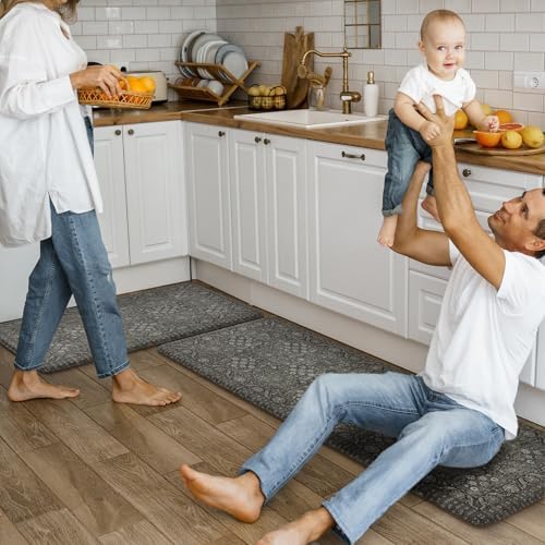 KIMODE Anti Fatigue Kitchen Mat 2PCS