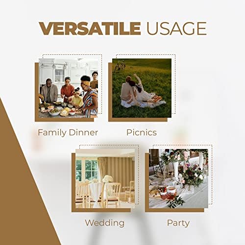 60x84 Inch Waterproof Restaurant Tablecloth Stain Repelling