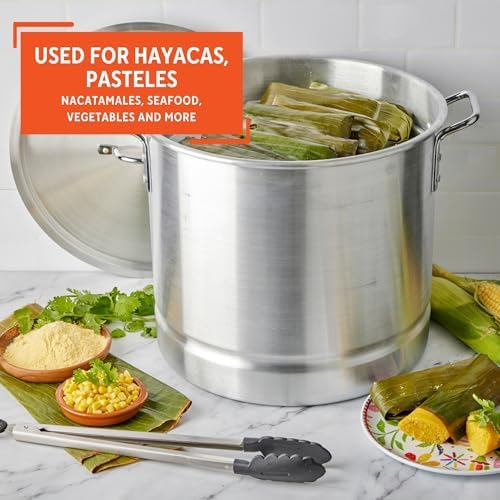 Imusa Aluminum Steamer - 28 Qt
