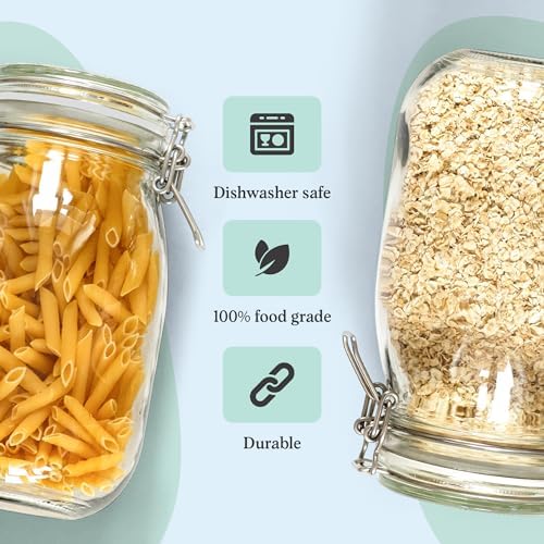 Secure Large Mason Jars with Lid
