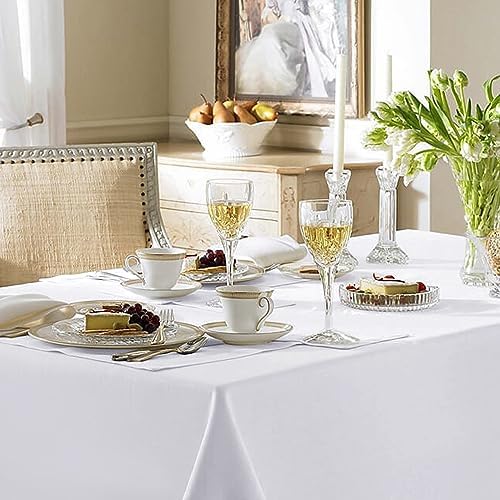 Fitable White Tablecloths
