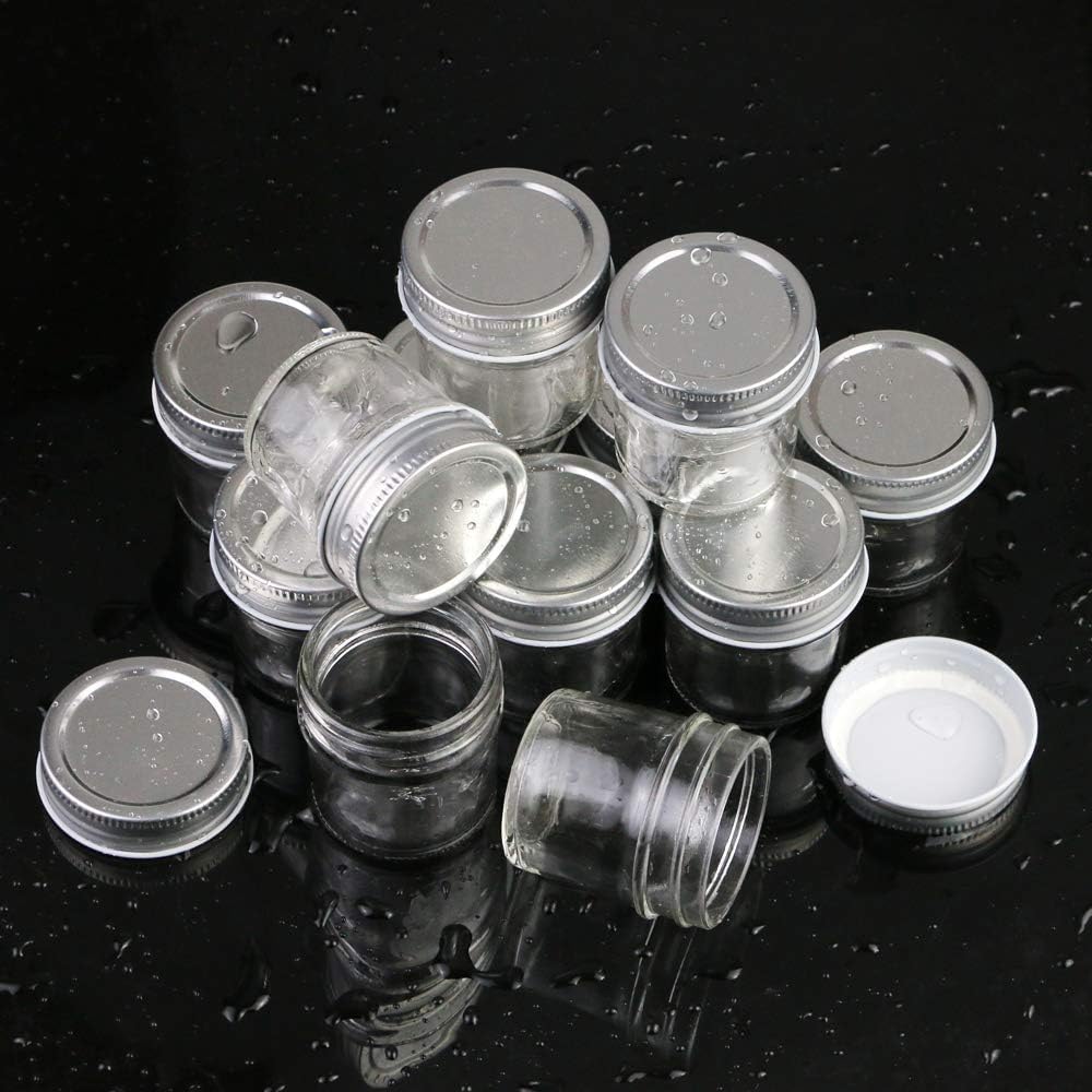 Vivid Mason Jars Set 16-Piece for Storage