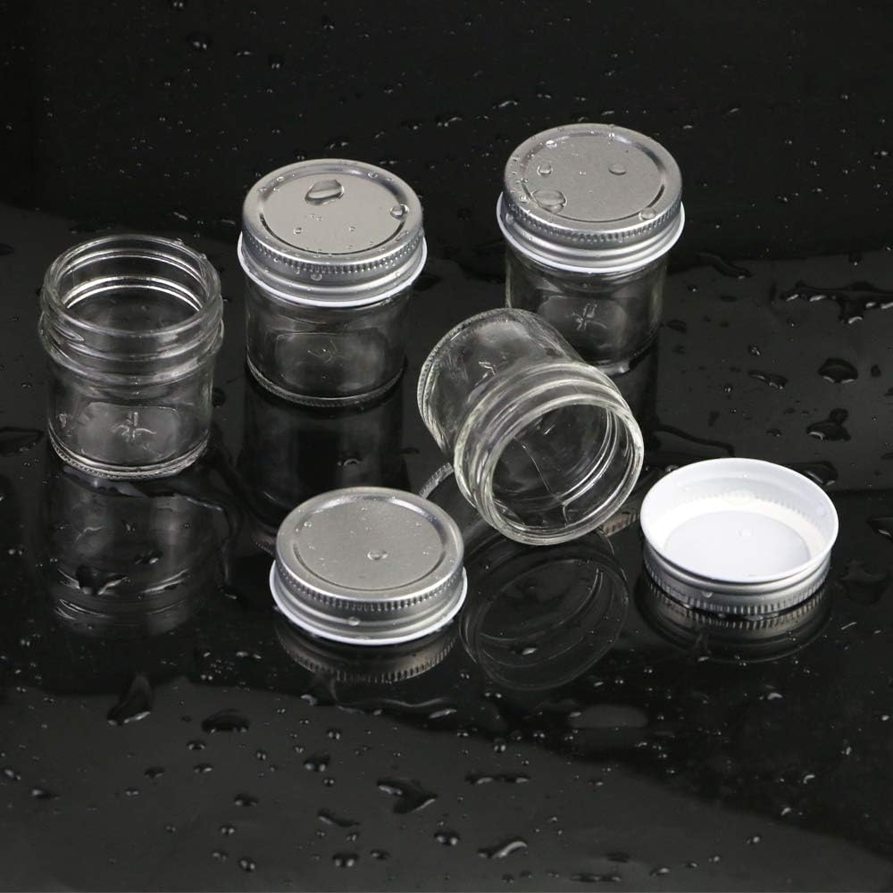 Vivid Mason Jars Set 16-Piece for Storage
