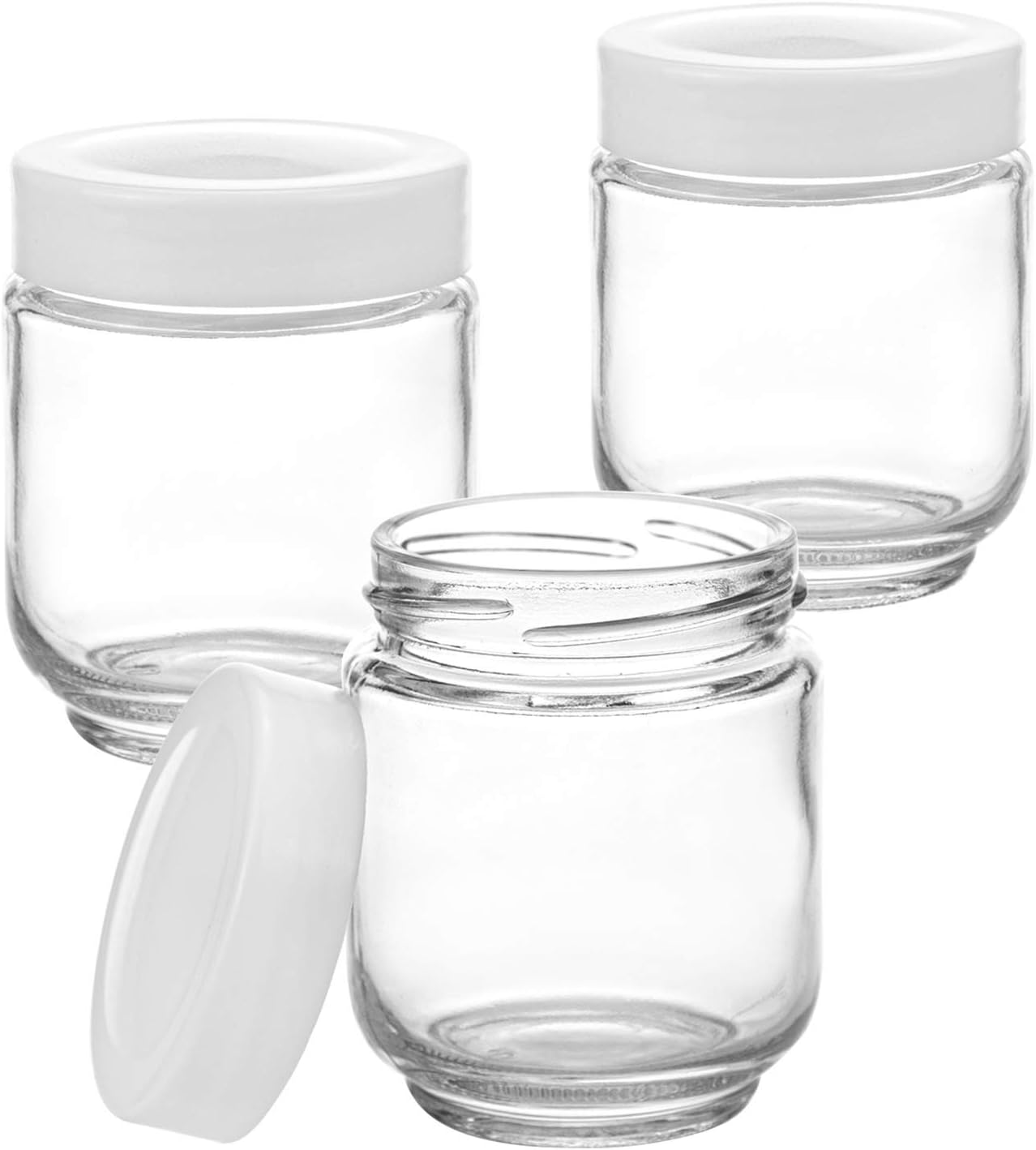 Hedume 12-Piece Glass Jar Set