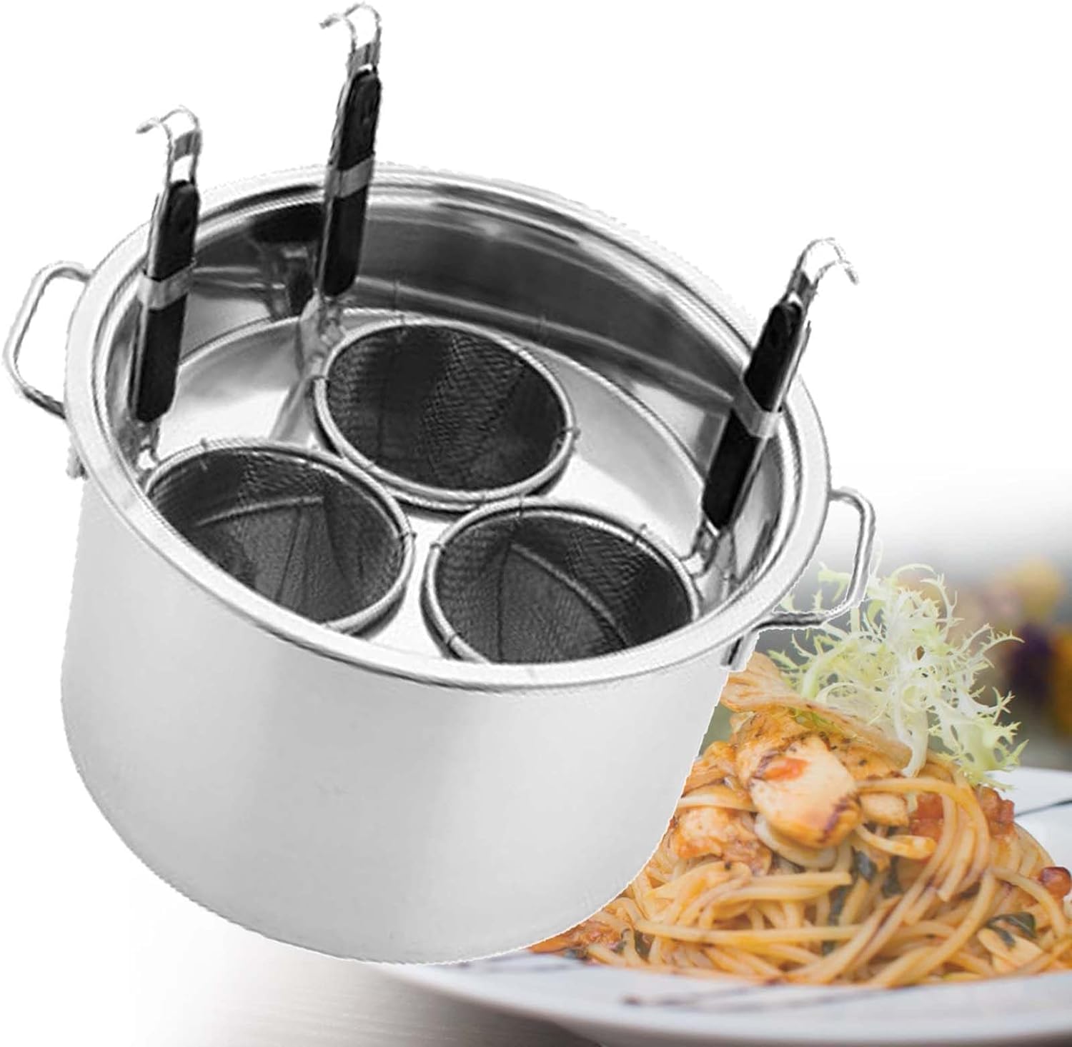 Stainless Steel Noodle Cooking Pot Multi-Purpose Pot