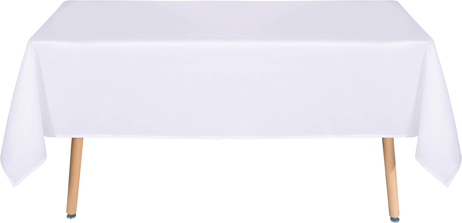 Sturdy 60x84 inch tablecloth for dining and parties