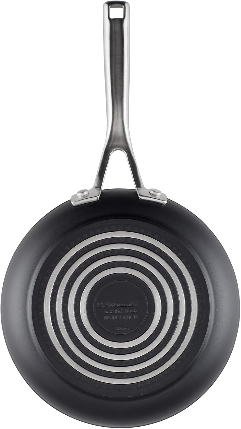 KitchenAid Hard Anodized 10-Piece Cookware Set Matte Black