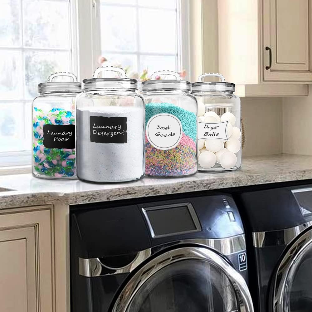 3-Gallon Glass Jar with Lid - Storage Solution