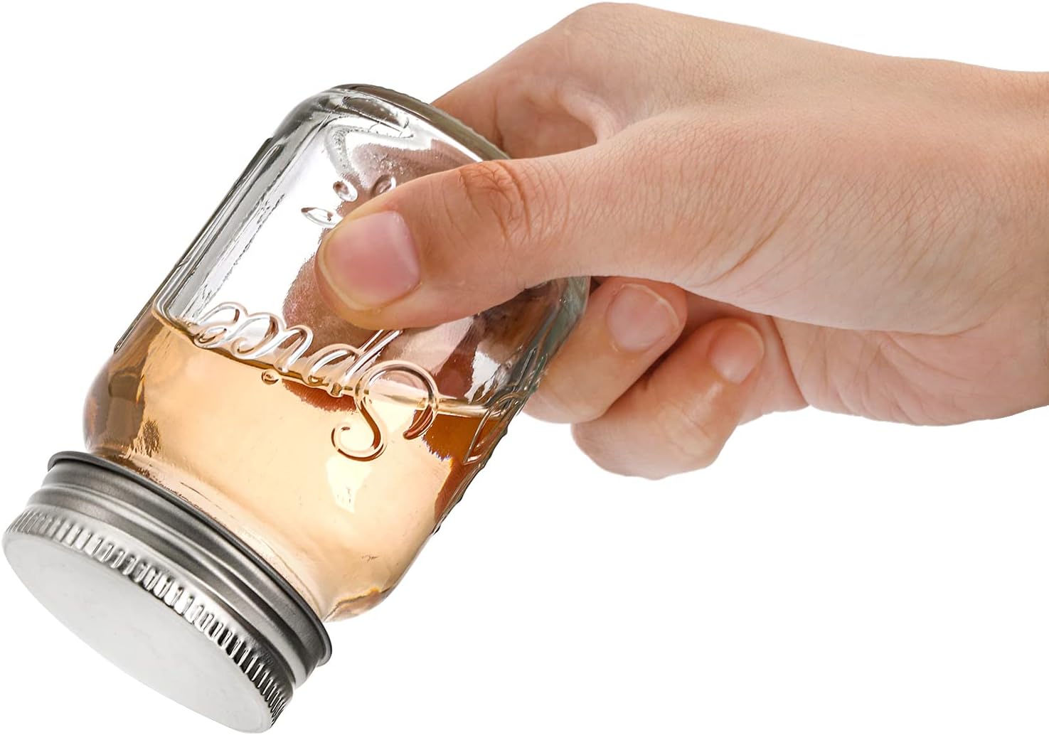 Coloch 30-Piece 4 Oz Glass Mason Spices Jars with Shaker Lids Labels