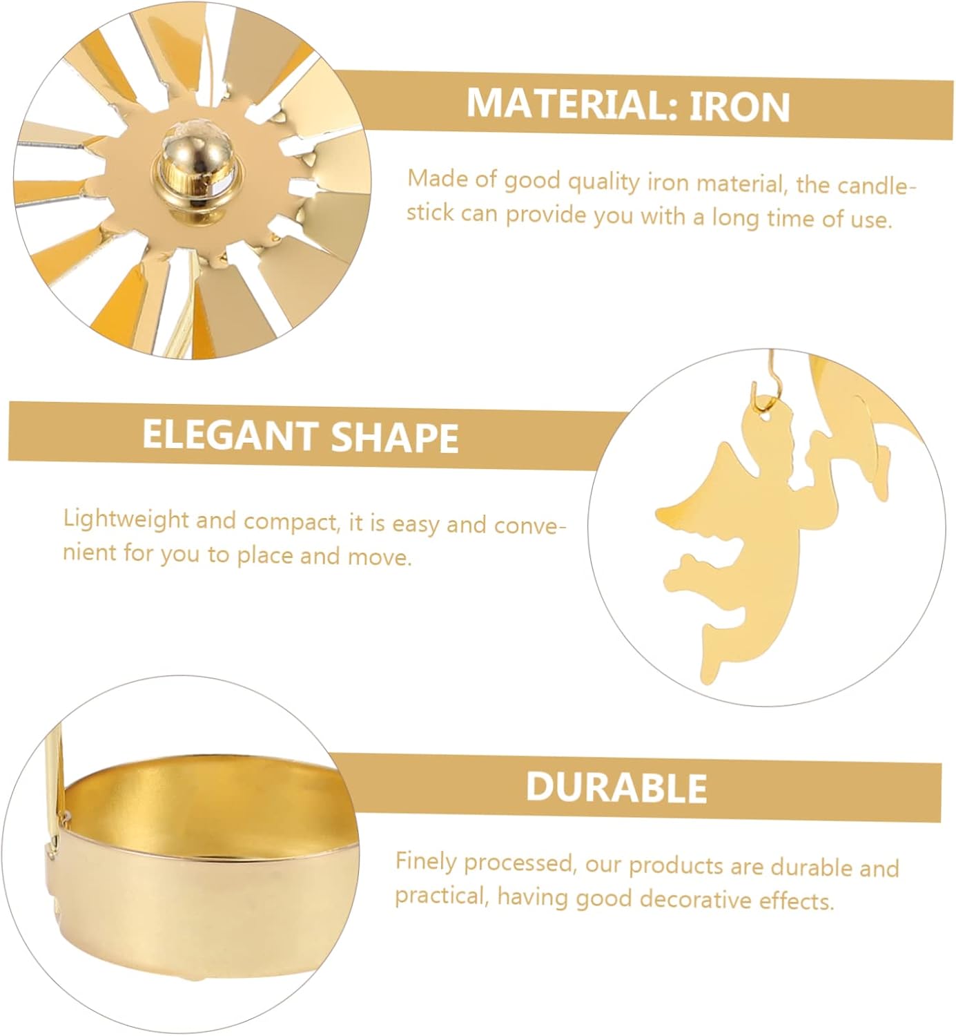 Rotating Tea Light Candle Holder