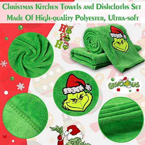 festive kitchen towels