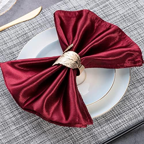 Stylish Metal Napkin Rings Set for All Occasions