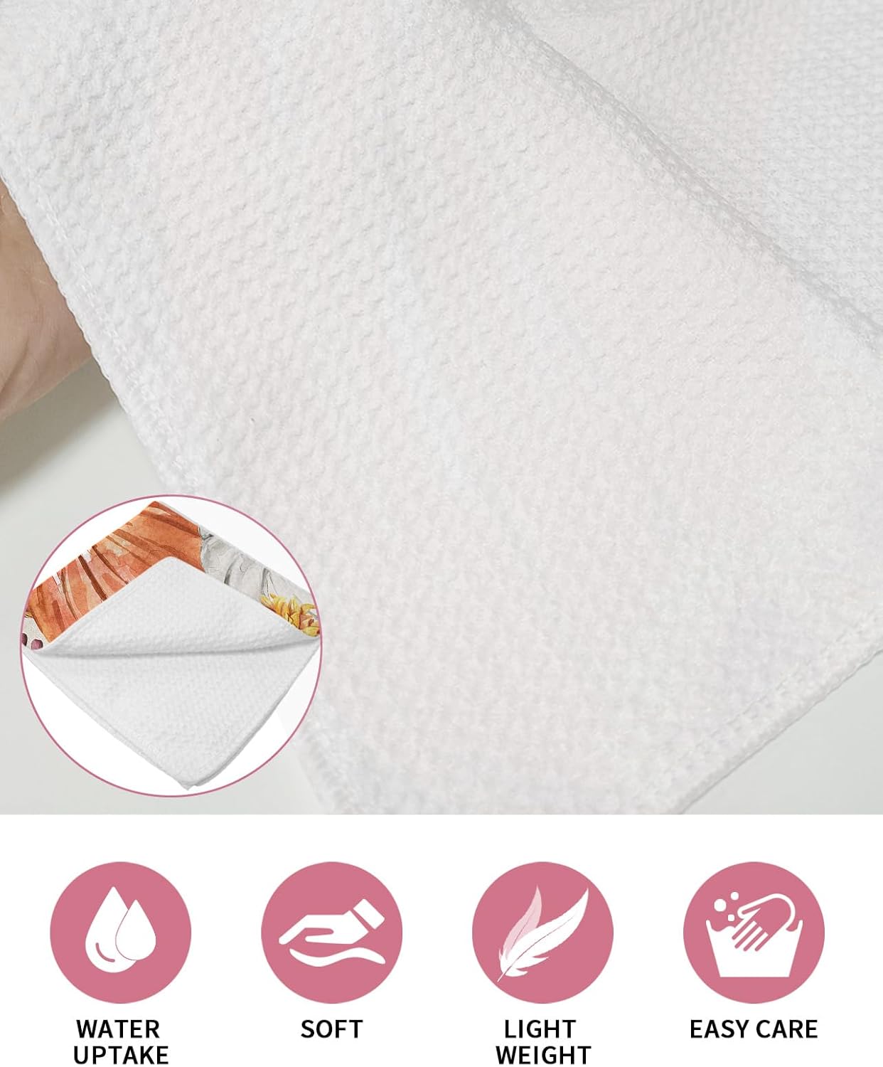 Vibrant Waffle Weave Dish Towels