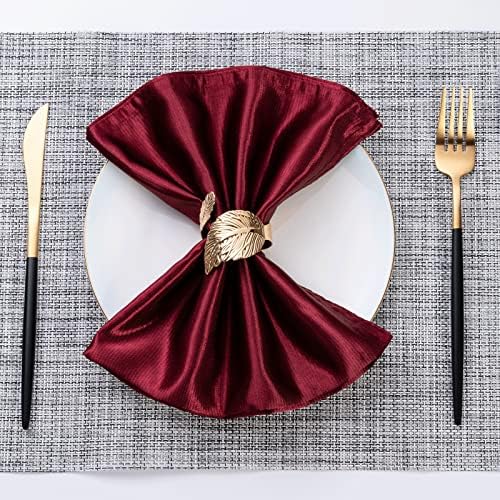 Stylish Metal Napkin Rings Set for All Occasions