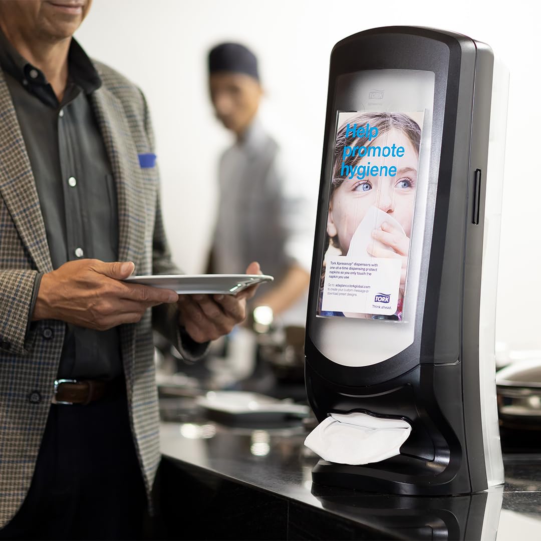 Tork Xpressnap Stand Napkin Dispenser Black
