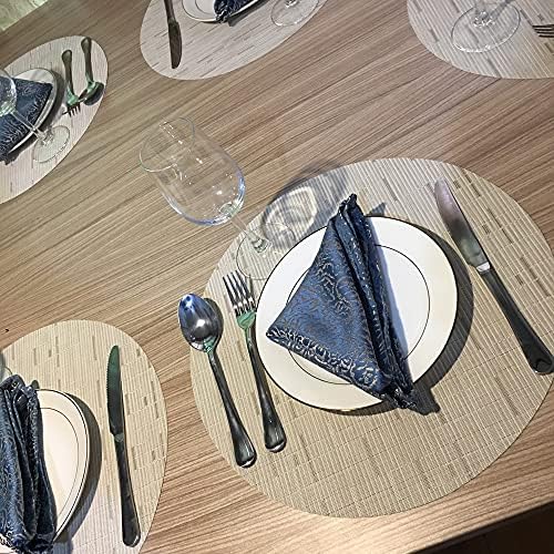 WAZAIGUR Round Placemats Set of 6