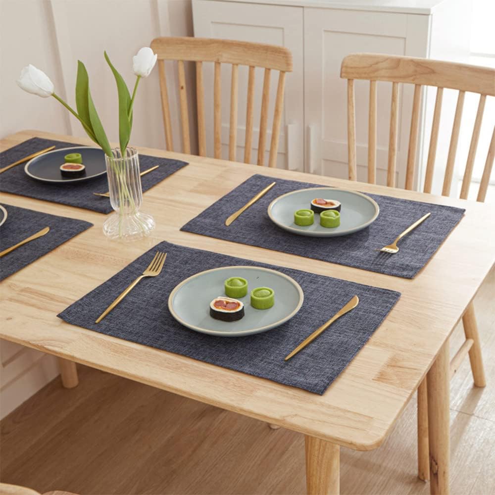 Premium Heat-Resistant Place Mats Set of 6 for Dining