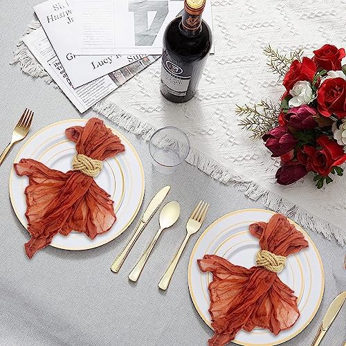 Stylish Farmhouse Napkin Rings for Dinning Events