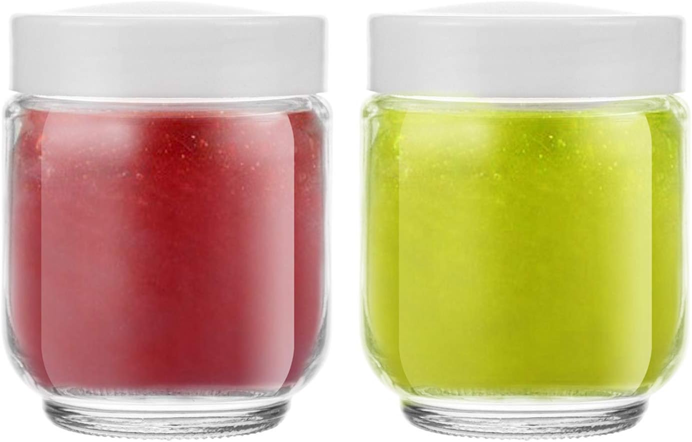 Hedume 12-Piece Glass Jar Set