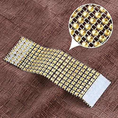 100-Piece Gold Napkin Rings Elegantly Durable for Any Occasion